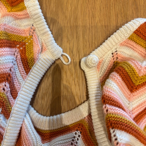 MOTHER Crochet Chevron Open Back Tank ASO Taylor Swift - Picture 8 of 12